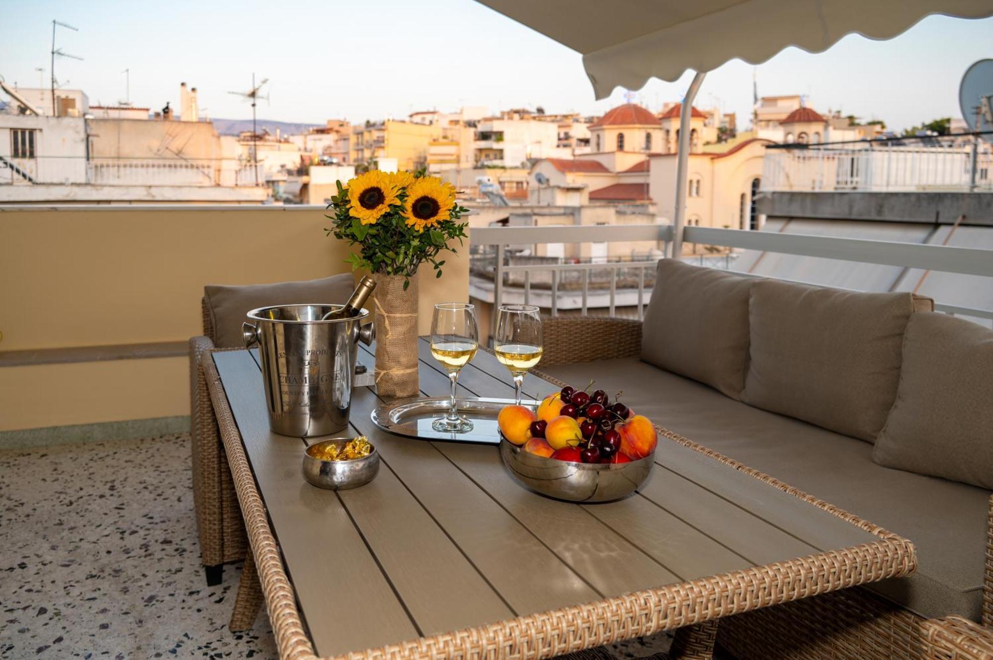 Acropolis Terrace View Apartment Atenas Exterior foto